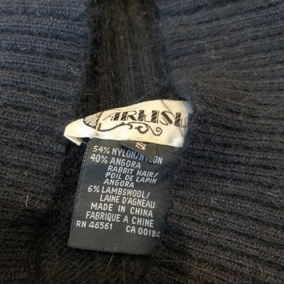 Vintage Carlisle Angora Rabbit Hair Fluffy Sweater - Picture 4 of 7